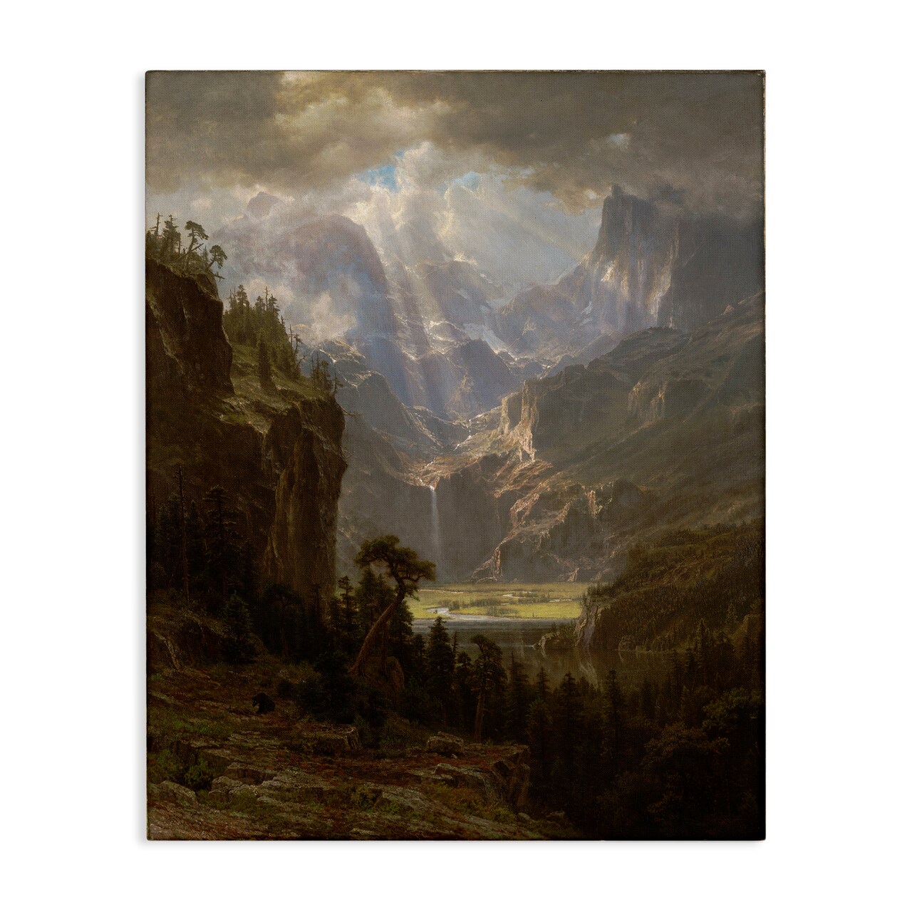 Stupell Industries Classic Bierstadt Rocky Mountains Canvas Wall Art Design by one1000paintings